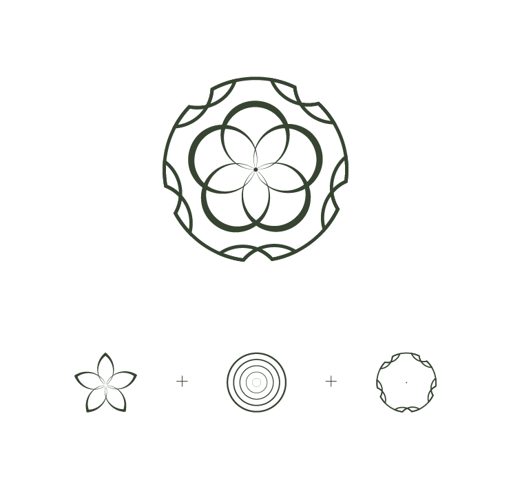 Détails du logo Satori