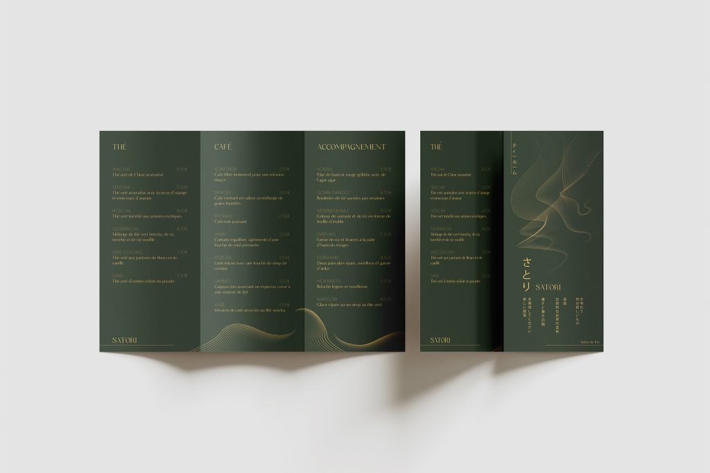 Brochure foncée Satori